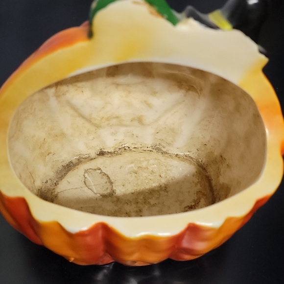 Vintage Rubens Jack-o'-lantern Pumpkin planter - Picture 4 of 4